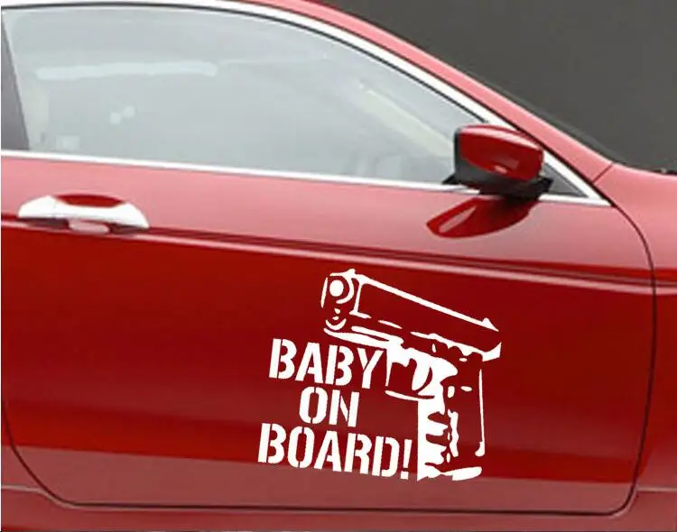 Наклейка на автомобиль Baby on Board 20 см * 18 | Автомобили и мотоциклы