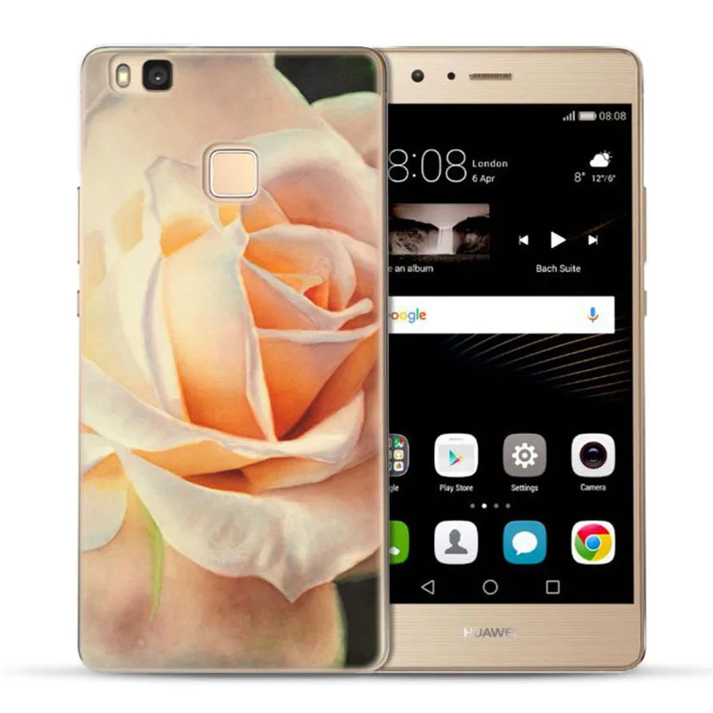 MLCRIYG мягкий чехол для телефона Huawei P9 Lite/P8 Lite/P10Lite ТПУ цветной ландшафт цветочное