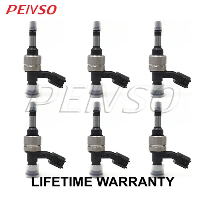 6x 12634126 FJ1157 Renovation fuel injector for CHEVROLET&GMC CAMARO / CAPRICE / CAPTIVA / IMPALA / CANYON / TERRAIN 3.0 3.6 V6