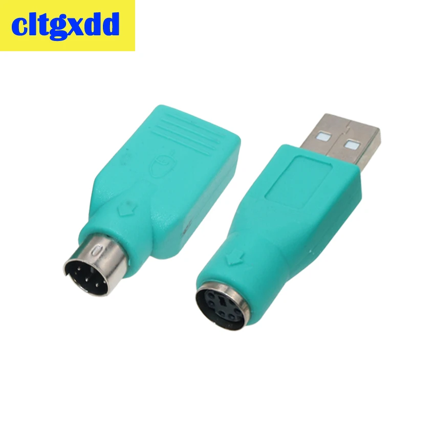 Cltgxdd новый тип usb женщина к PS/2 порты и разъёмы Мужской адаптер конвертер