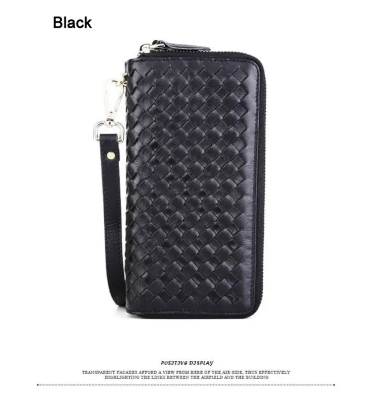 Кошелек мужской женский из натуральной кожи с зажимом для монет | Багаж и сумки