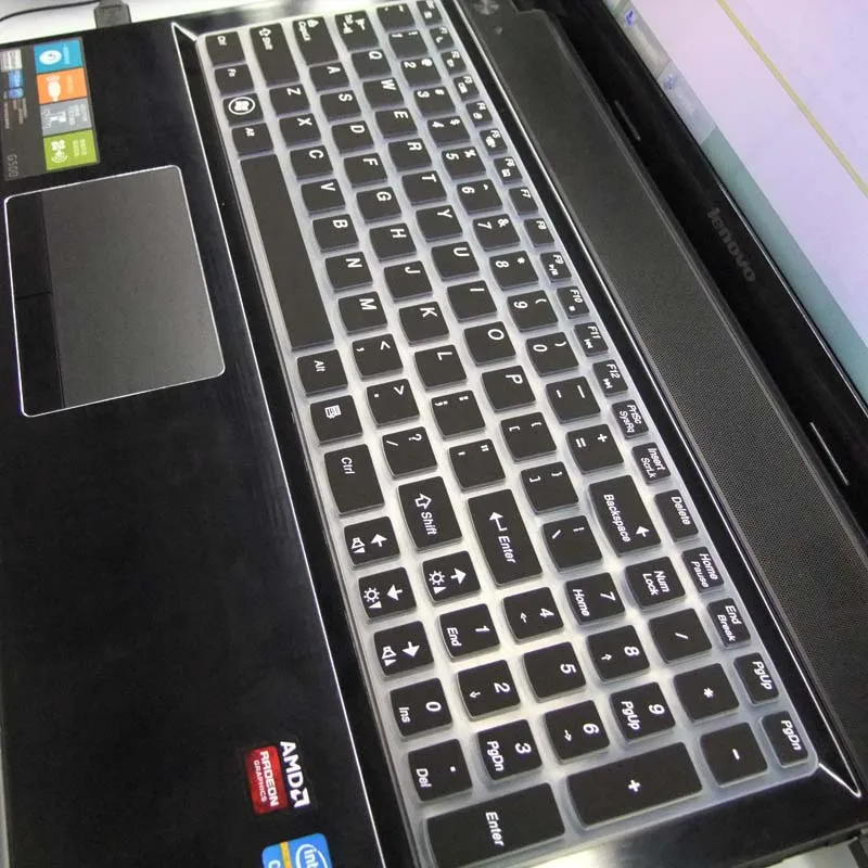 15 6 дюймовый новый силиконовый чехол для клавиатуры Lenovo Y50 70 Z500 B590 G510 G580 Y510P G50 Y570 Z580