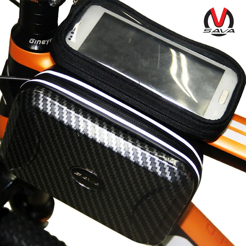 SAVA велосипедная сумка для телефона велосипедной рамы жесткая оболочка