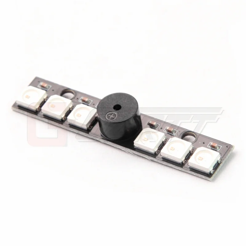 WS2812B LED & 5V активный зуммер 6 * RGB чипы Светодиодный индикатор для Matek NAZE32 Skyline32