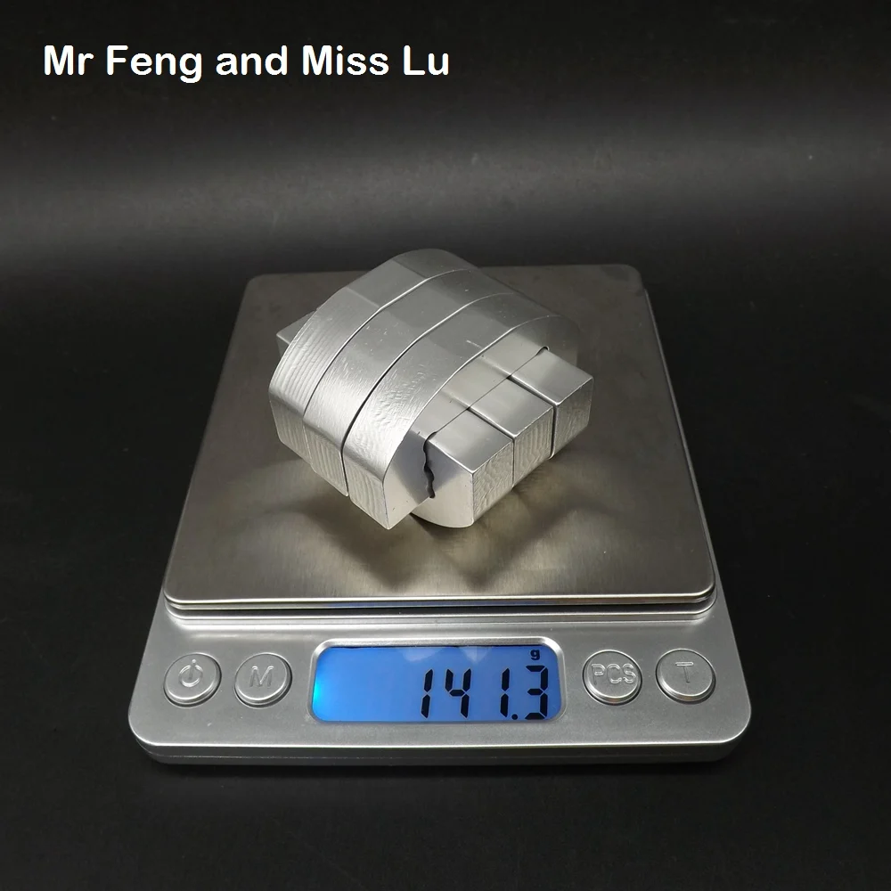 Серебряное кольцо и Lu Ban Lock металлический пазл из чистого алюминиевого сплава CNC