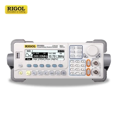 RIGOL DG1022U генератор сигналов функция/генератор произвольной формы 25 МГц 2 выходных