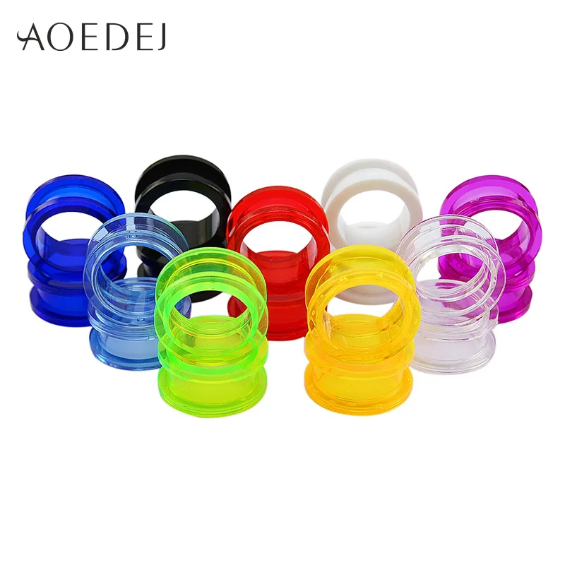 1 6 25 мм акриловые Заглушки для ушей и туннели пирсинга|plugs and tunnels|acrylic ear plugear plugs |