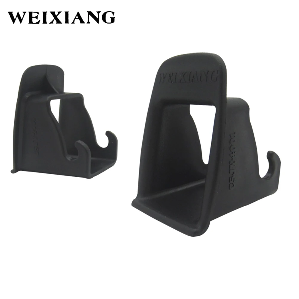 Black 2 X утолщаются ISOFIX защелка ремень Разъем Руководство паз для Детское автомобильное кресло детское Детская безопасность Стульчики детские - Название цвета: Black