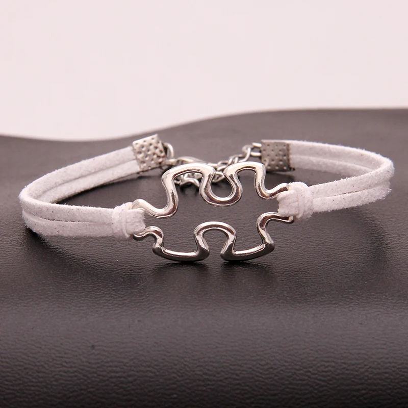 (12 шт./лот) Бесконечность браслет головоломка кулон ручной работы браслеты и