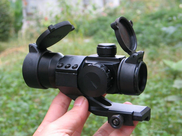 Тактический прицел с красной и зеленой точкой 4 MOA лазерный M3 подсветкой для