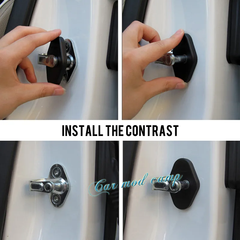 Пластиковый защитный чехол для внутренней двери 4 шт. Vauxhall Opel Mokka/Buick Encore 2013 2014 2015