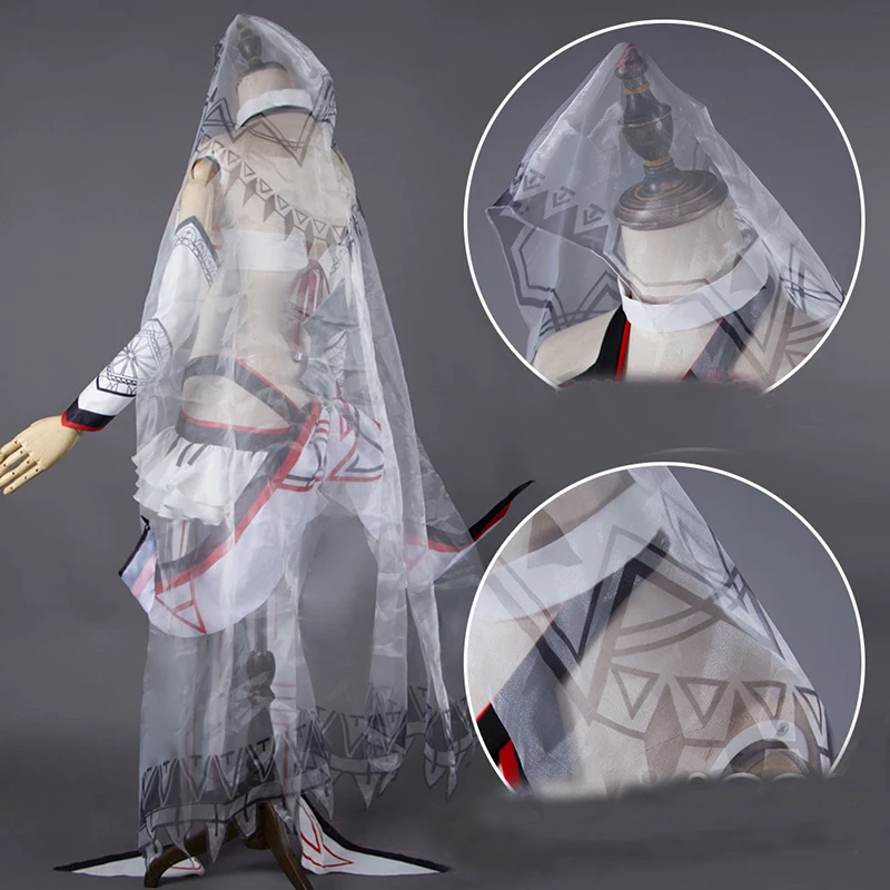 Fate/Grand заказ Altila Etzel судьба Extella костюмы Сэйбер Косплэй костюм полный набор 11|cosplay