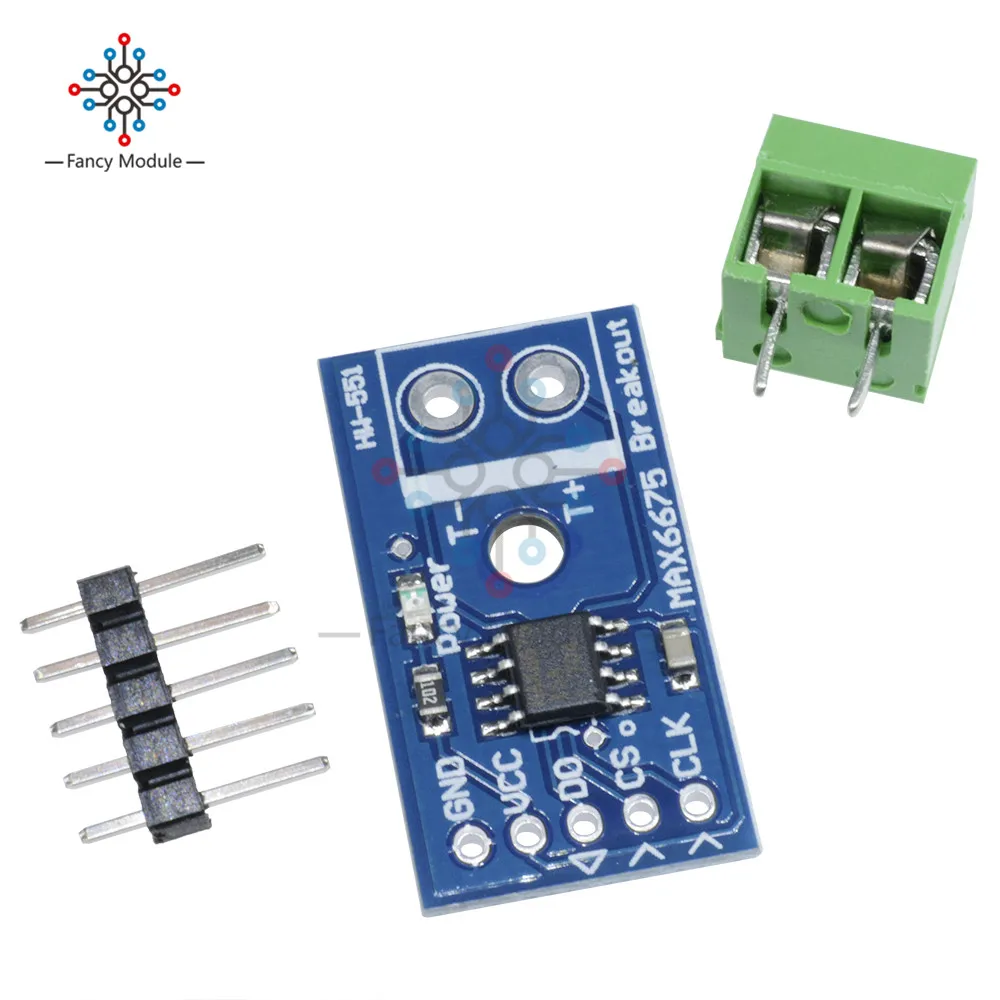 Модуль датчика температуры термопары MAX6675 для интерфейсного модуля Arduino типа K