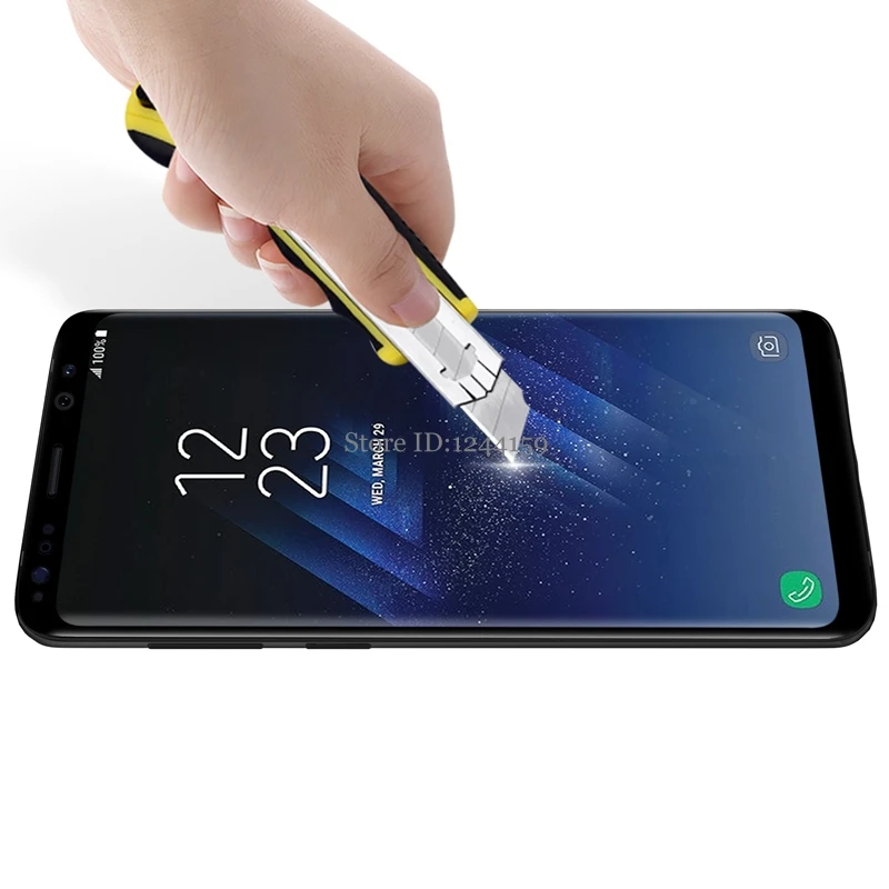 NILLKIN Amazing 3D CP+ MAX полный охват Nano Anti-Explosion 9 H закаленное Стекло Экран для samsung Galaxy S9/S9+ плюс протектор