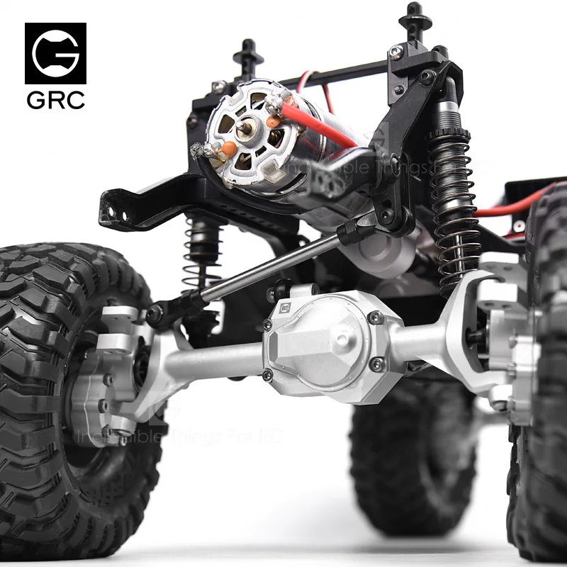 Радиоуправляемый гусеничный металлический TRX4 Ackerman передний задний ось основной