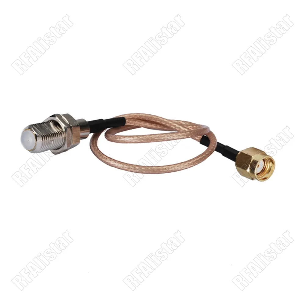 Переходник с женской перегородки типа F на мужскую подсветку RG316 RF адаптер