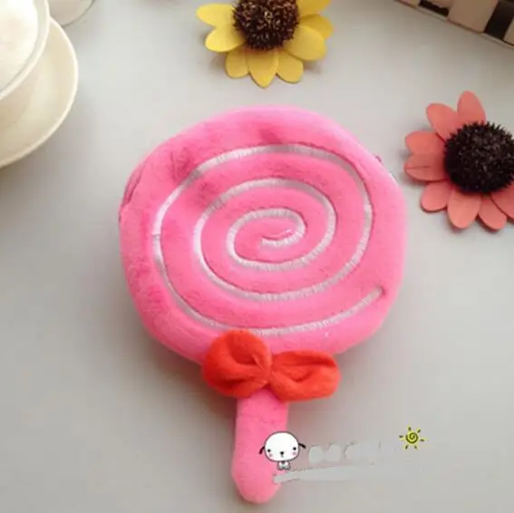 M140 милый мультяшный оригинальный леденец плюшевый Кошелек для монет кошелек