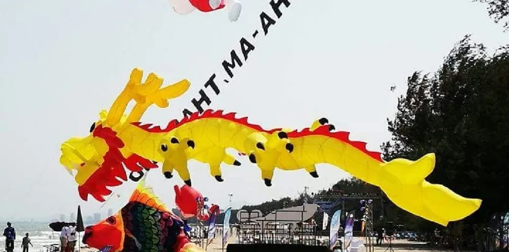 22m змей мы ответим вам в самый быстрый тяги летать летающий дракон kiting с миньонами
