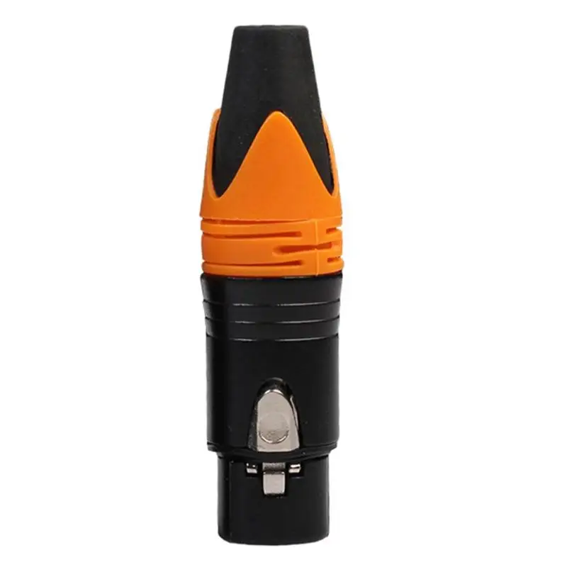 2шт 3Pin XLR Женский Мужской микрофон аудио кабель штекер DIY Разъемы адаптеры отличное качество ПВХ Резиновый рукав на хвосте
