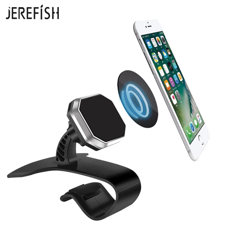 Универсальный нескользящий Автомобильный держатель для телефона JEREFISH магнитный