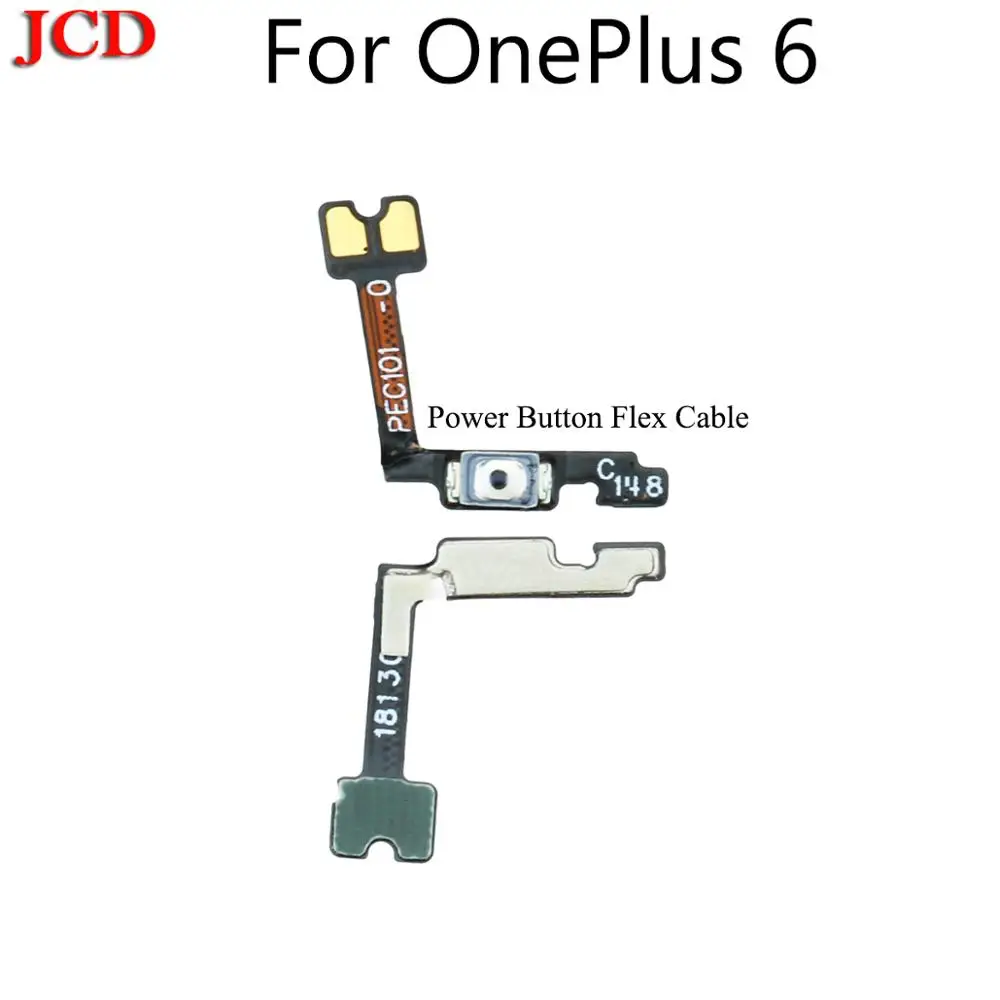 No9 6 Power JCD боковой ключ кнопка громкости питания гибкий кабель Замена для OnePlus 1 One 2 3 3T A3000 A3003 5 5T 6 6T X Аксессуары для мобильных телефонов - Цвет: No9 6 Power
