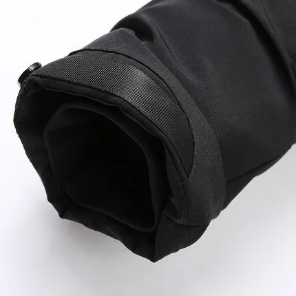 С капюшоном мужские хлопок большой Размеры утолщение теплые хлопковые зимние