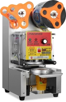 

electric desktop automatic cup bottle sealing machine