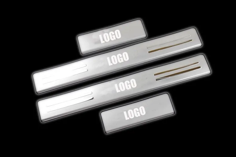 Бесплатная доставка 4 Шт./лот автомобильные аксессуары из нержавеющей стали