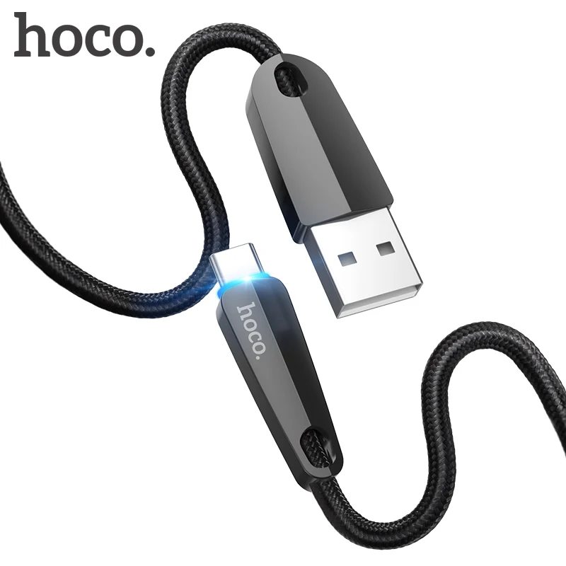HOCO usb type C кабель c зарядного устройства для Galaxy Note 8 S8 Plus Xiaomi 6 Mi5|Кабели передачи