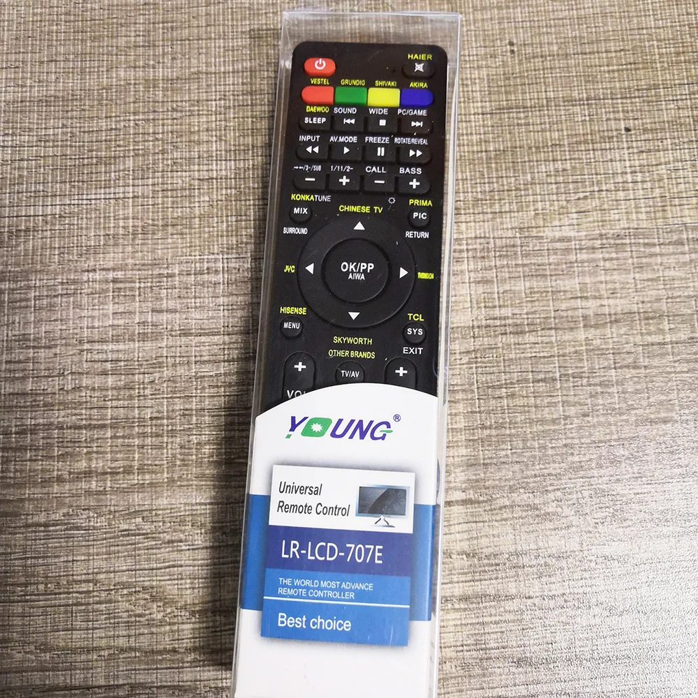 Универсальный пульт дистанционного управления LCD TV LR 707E для LG SONY SAMSUNG Philips HAIER VESTEL