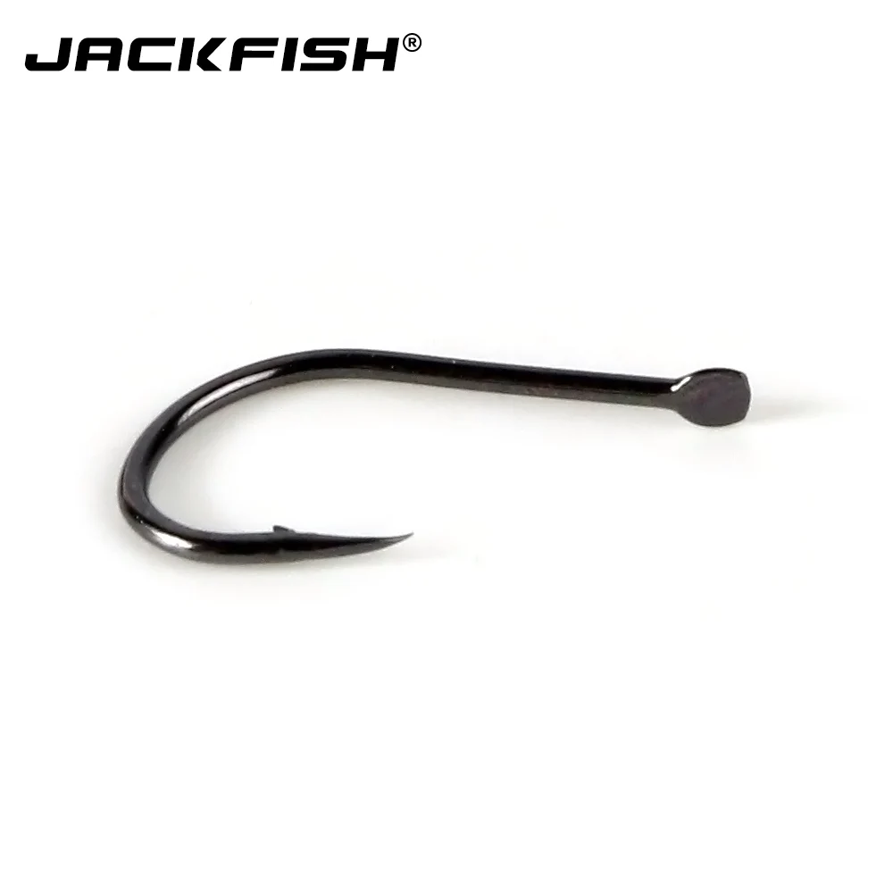 JACKFISH high carbon steel carp fishing hooks 500pcs/set 10 size 3#~12# pack jig head Fishing Gear Accessories | Спорт и развлечения