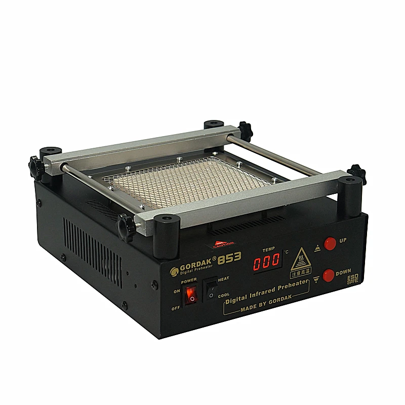 GORDAK 853 High Power ESD BGA Rework Station IR PCB Preheater Reballing Desoldering | Инструменты
