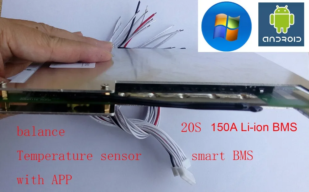 20S 18650 A литий полимерная батарея BMS/PCM/PCB Защитная плата для 20 упаковок аккумулятор