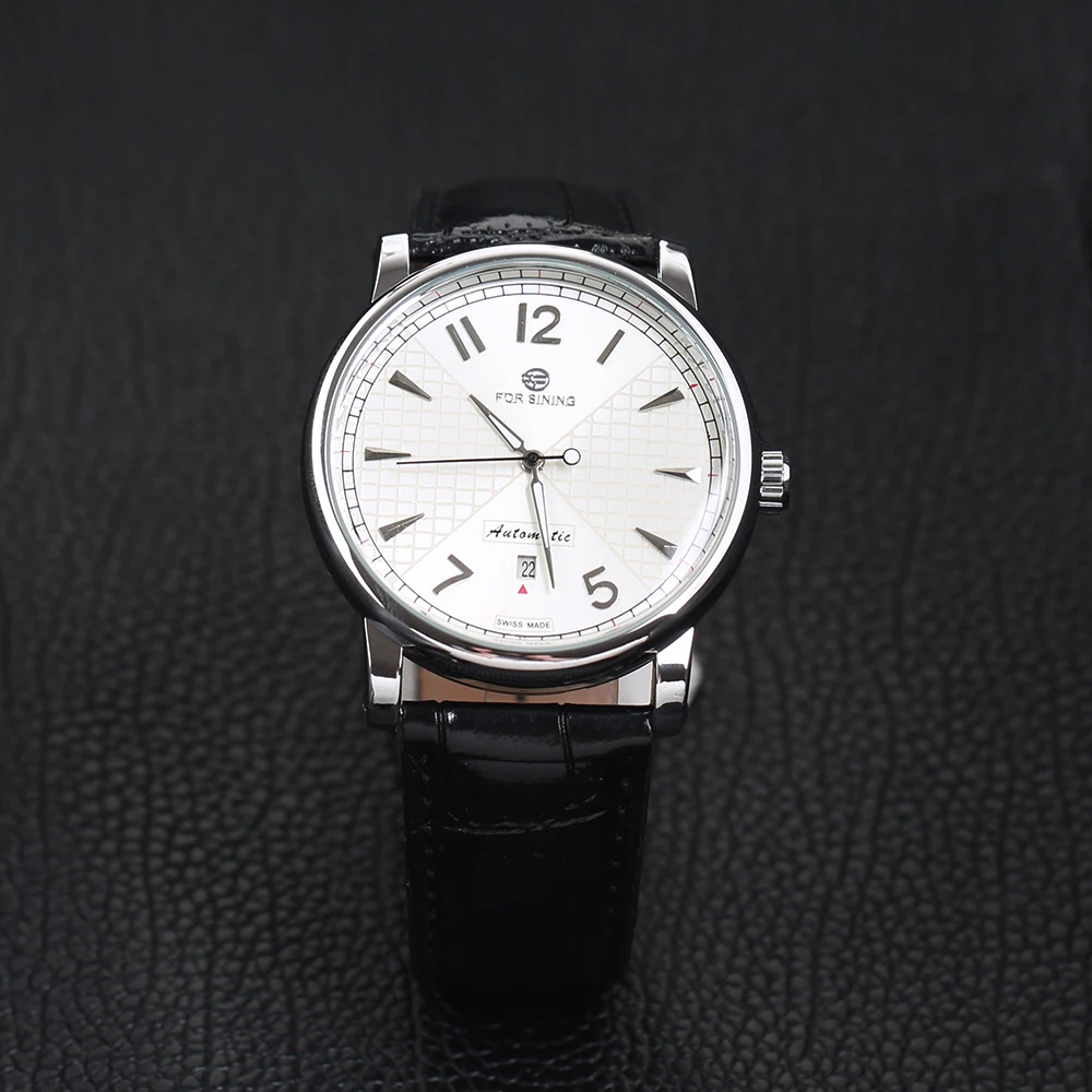 Часы наручные FORSINING Мужские механические модные брендовые Роскошные спортивные