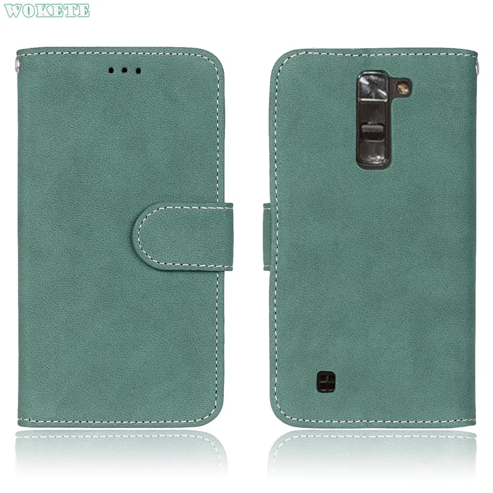 Люкс Ретро Кошелек Флип PU Кожаный Бумажник карты слоты Case с Photo Frame Обложка для Lg