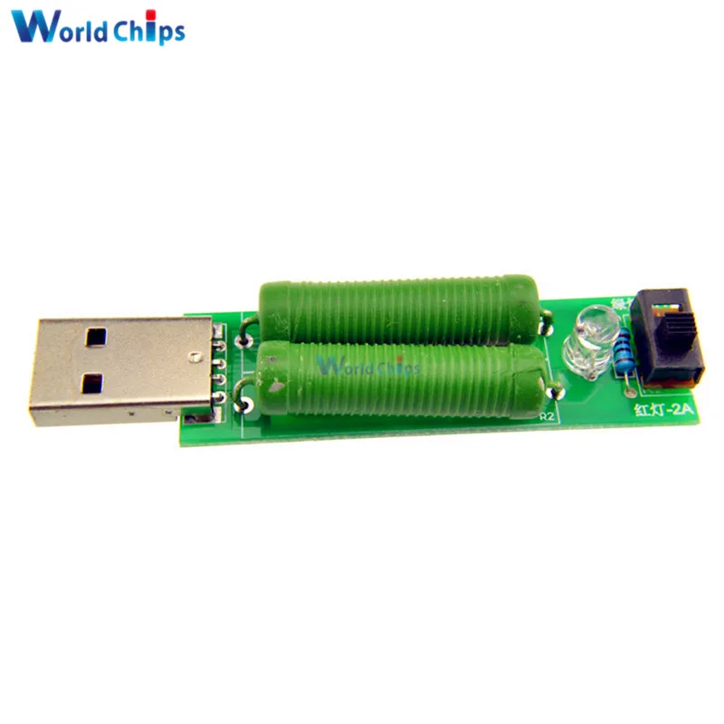 Резисторы питания с USB разрядом и сопротивлением нагрузке испытательный