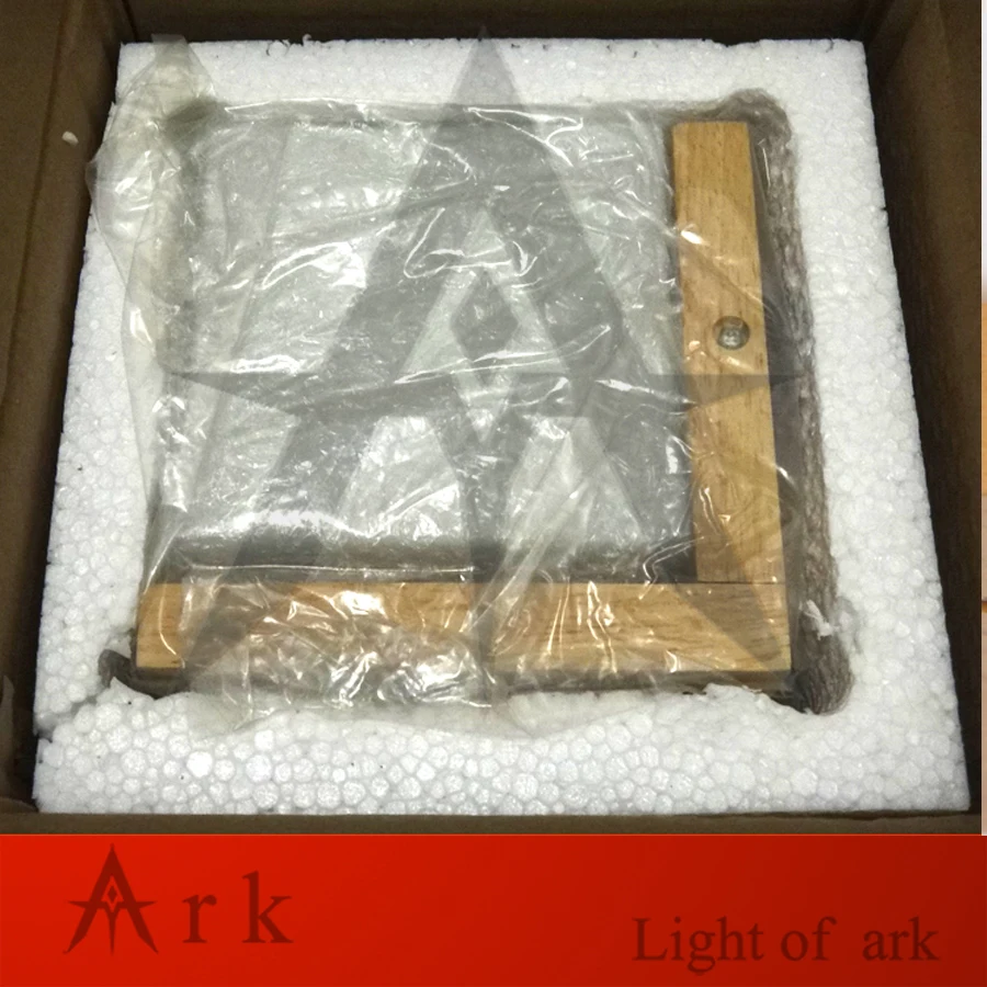 Современные Настенные светильники из дуба угловой ночник с изображением сахара