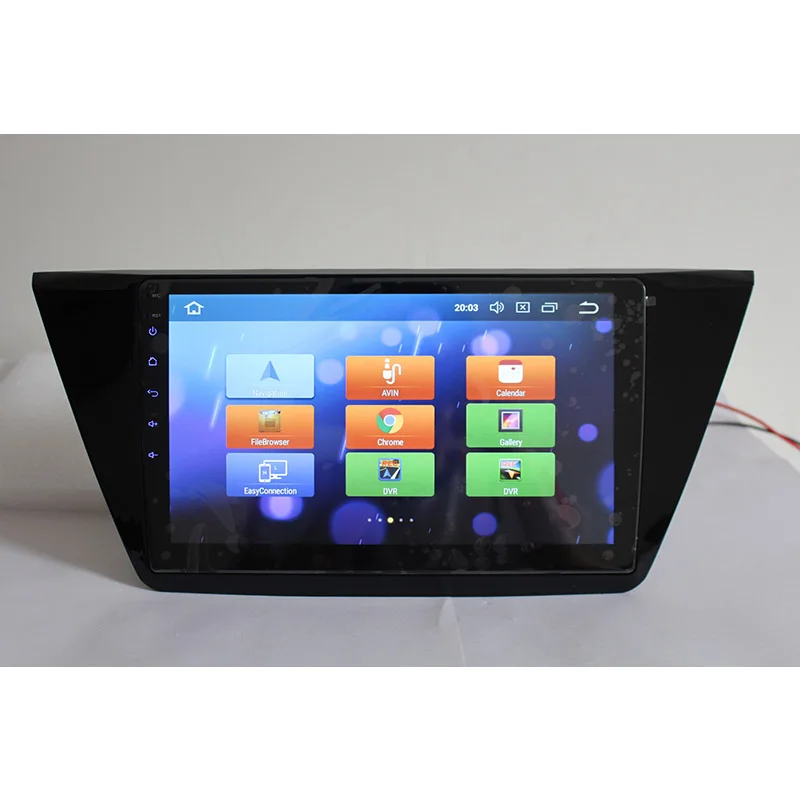Lenvio 4G RAM 32G ROM Восьмиядерный Android 8 0 автомобильный DVD GPS навигационный плеер для VW