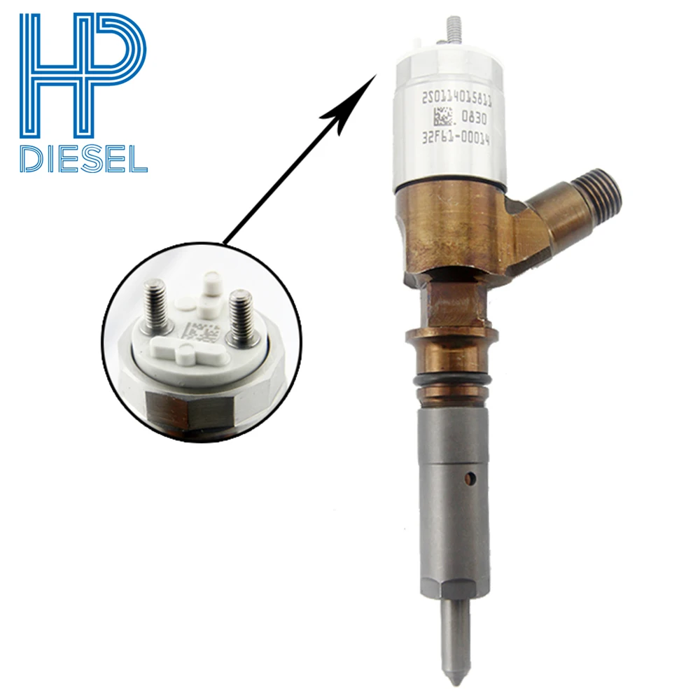 6pcs/lot Common rail injector 326-4756 with New type for C4.2 engine diesel fuel injector32F61-00014 CAT312D excavator | Автомобили и