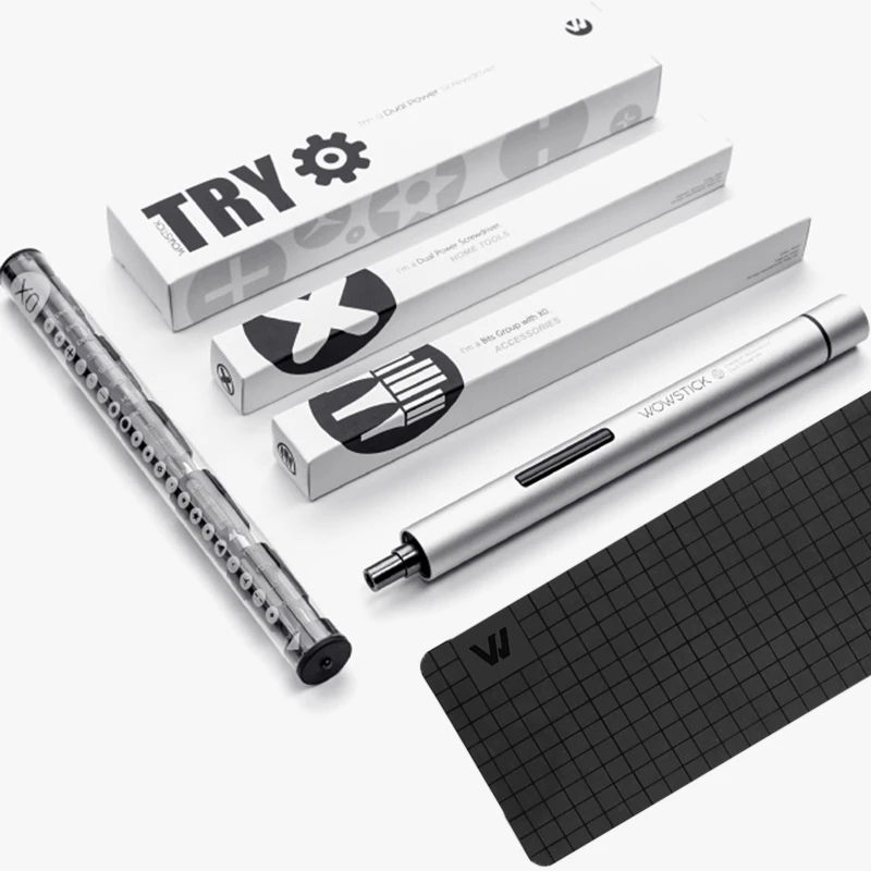 

Xiaomi Mijia Wowstick TRY Electric Screwdriver Power Tools With 20X 4mm Screwdriver Bit