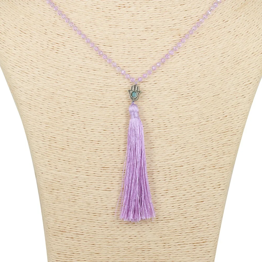 Уникальные дизайнерские ювелирные изделия модные Висячие бусины с кисточками