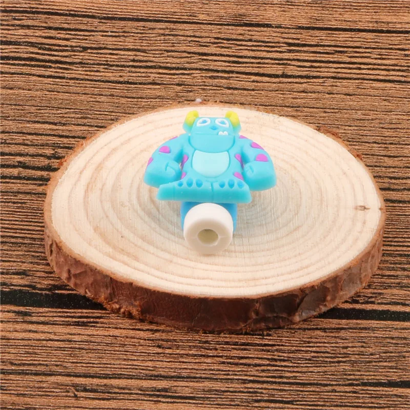 Usb-кабель для зарядки, защитный чехол для кабеля, мультяшный кабель, протектор для IPhone 9 6s 7 8 plus, кабель для защиты животных, милый подарок