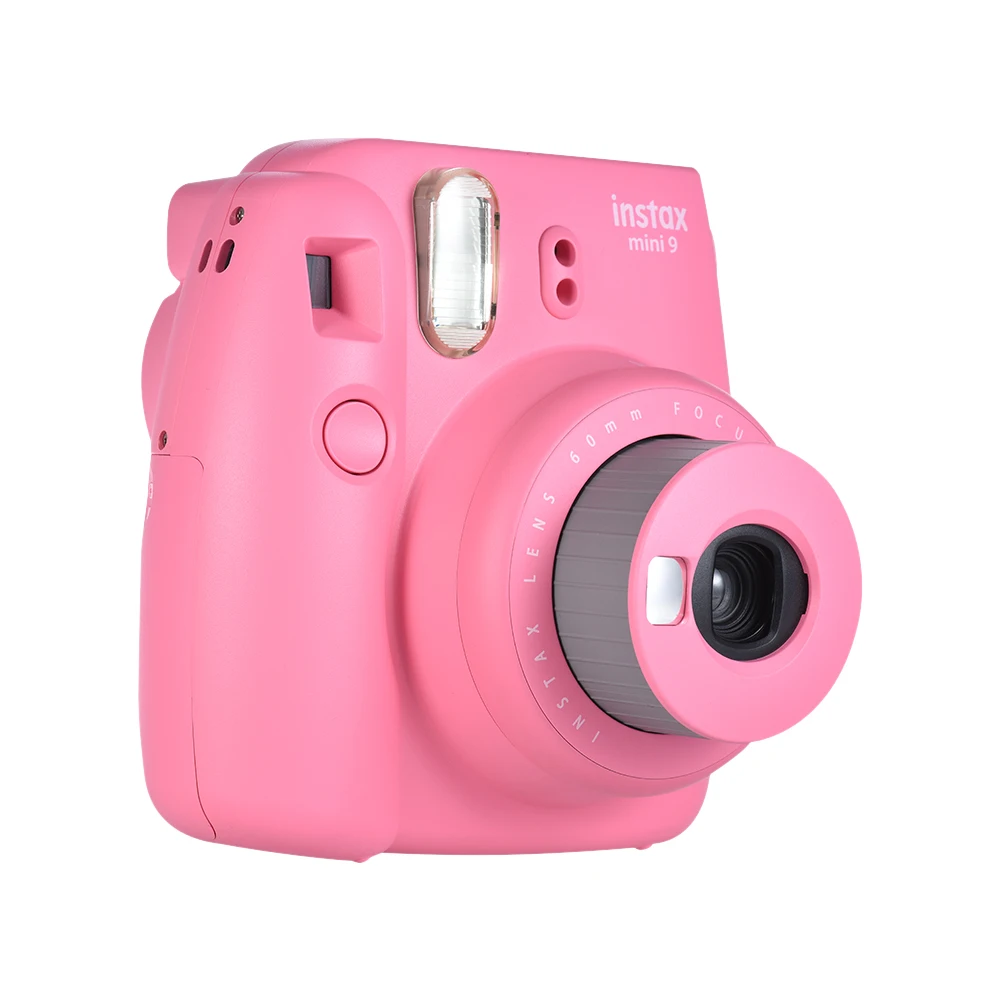 Мгновенная фотокамера Fujifilm Instax Mini 9 5 цветов 80 листов белая пленка Fuji 8 линзы