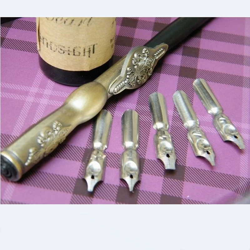 Антикварная Готическая каллиграфия Dip Pen Set Pilot Parallel английская рукописная ручка с