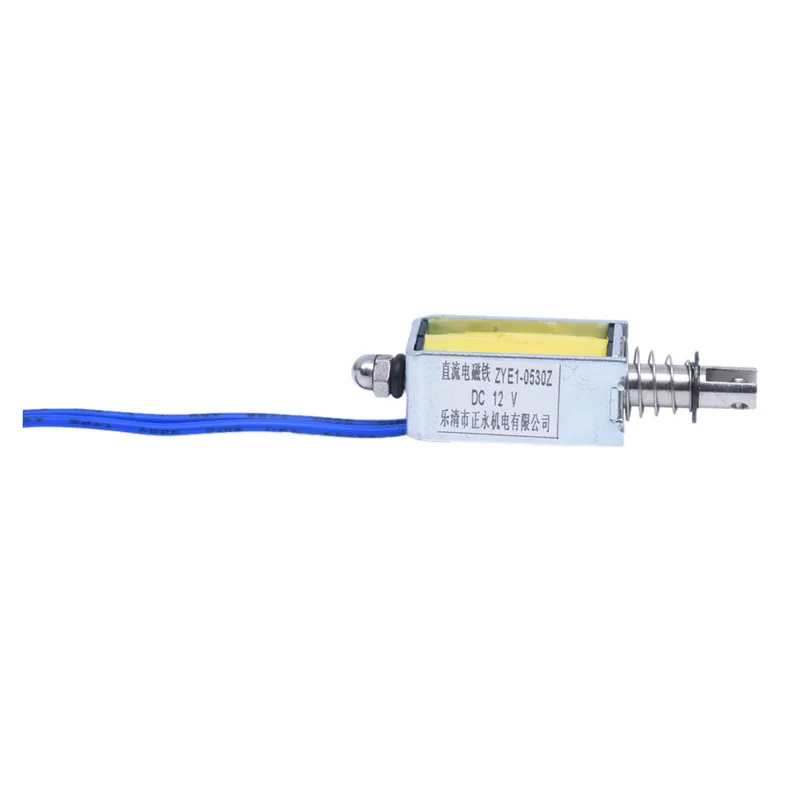 12V DC нажимной привод полка формула Электрический магнит 10 мм | Обустройство дома