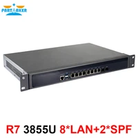 partaker r7 firewall server networks celeron 3855u 2gb ram 32gb ssd with 8intel 82583v gigabit ethernet ports 2 sfp