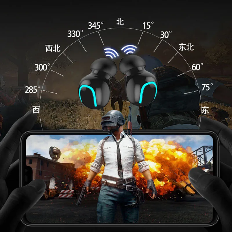 FERSHA Bluetooth гарнитура Беспроводные наушники спортивные наушники игры слушать музыку встроенный микрофон телефонная гарнитура
