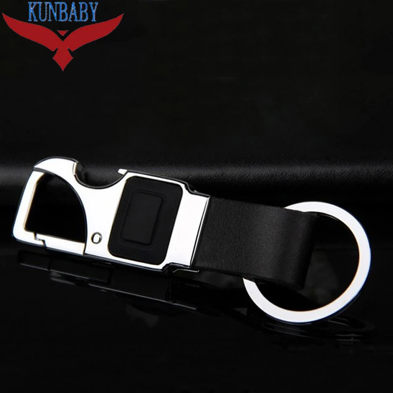 KUNBABY мужской кожаный брелок для ключей металлический автомобильный