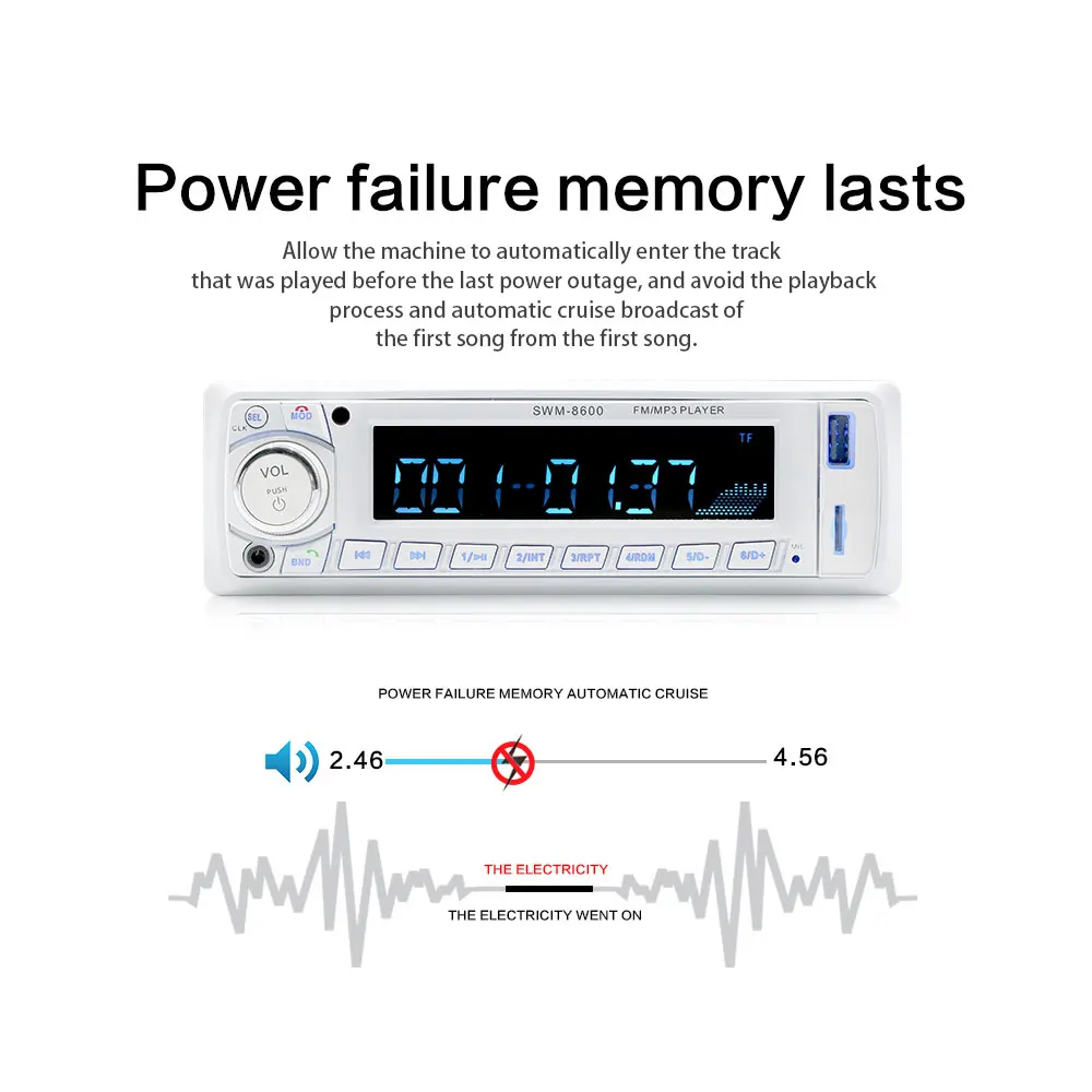 ANLUD Bluetooth Автомобильный mp3 плеер стерео аудио fm радио Музыка Радио Кассетный