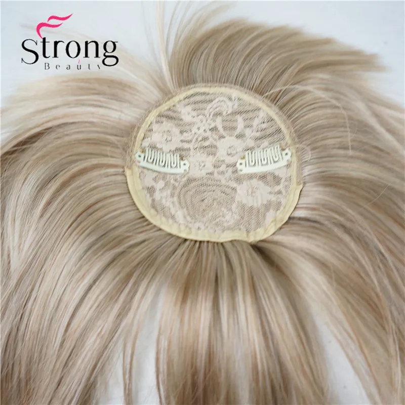 15BT613 StrongBeauty, синтетические волосы, тонкие, аккуратные, воздушные челки, на заколках, с бахромой, передние волосы, Висячие челки, волосы для наращивания, шт., цвет на выбор - Цвет: 15BT613